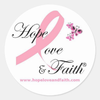Stickers Hope Love & Faith