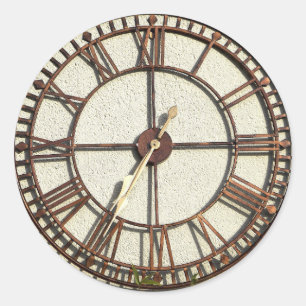 Stickers Horloge ronde