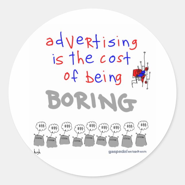 Stickers Hugh MacLeod (Devant)