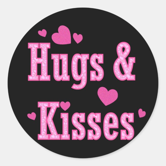 Stickers Hugs and Kisses (Devant)