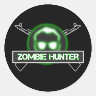 Stickers Hunter Zombie