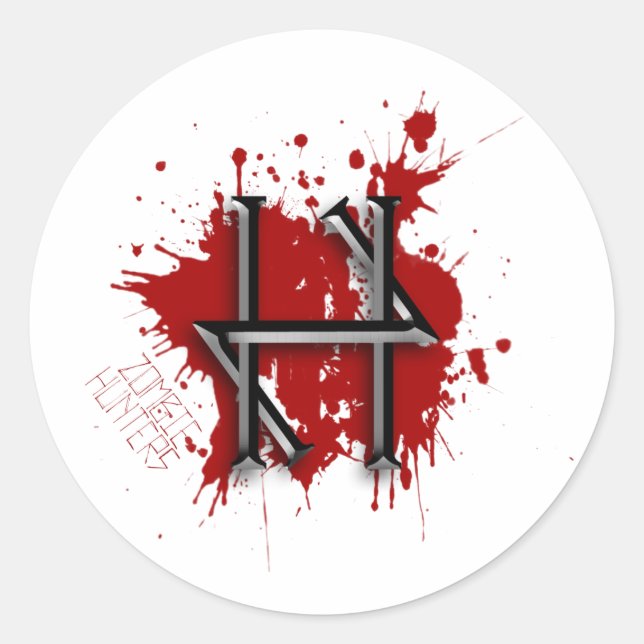 Stickers Hunter Zombie (Devant)