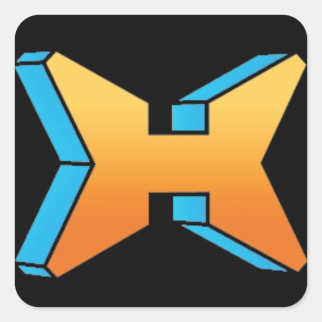 Stickers Hyper - Feuille de 20 1,5 po x 1,5 po (Devant)