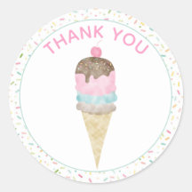 Stickers Ice Cream Party