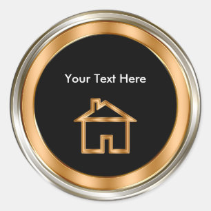 Stickers immobilier haut de gamme Étiquettes