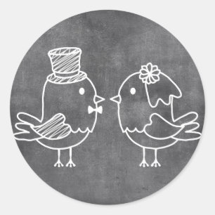 Stickers Inséparables de mariée et de chambre de m