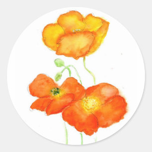 Stickers Islande Poppies