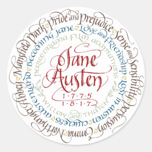 Stickers - Jane Austen Period Drama Adaptations