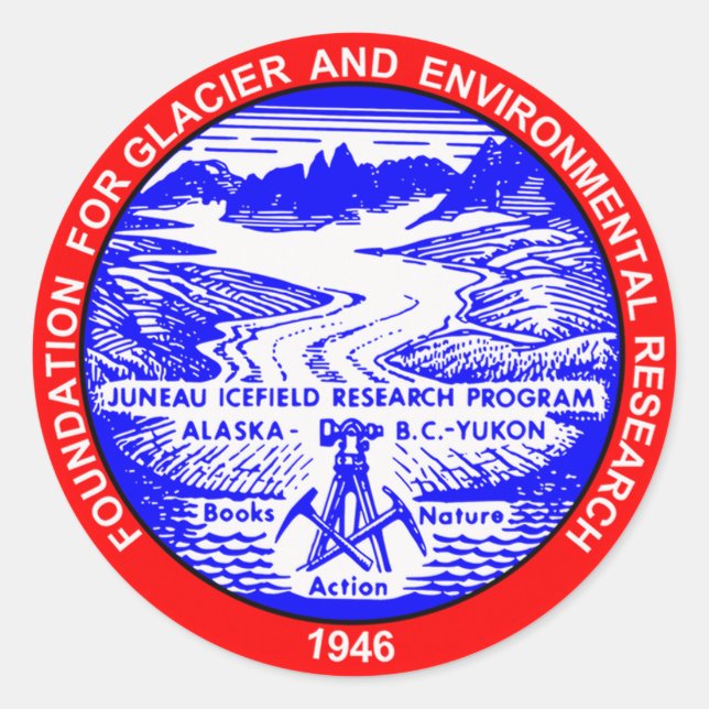 Stickers JIRP Color Logo - 3 pouces ronds (Devant)