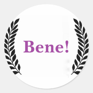 Stickers Job Well Done pour les professeurs latins