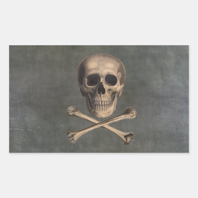 Stickers Jolly roger vintage (Devant)