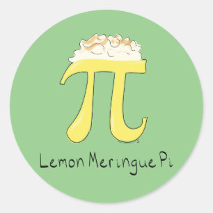 Stickers Jour Citron Meringue Pi Cute Math Pi