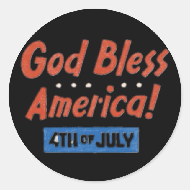 Stickers Jour de l'Indépendance (Devant)