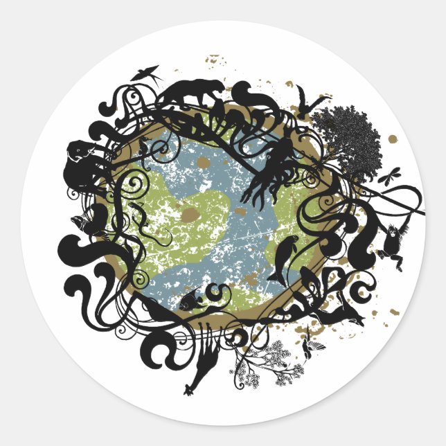 Stickers jour des terres (Devant)