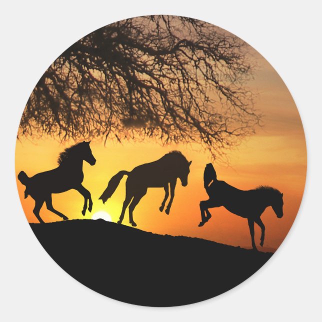 Stickers Joy Cute Horse (Devant)