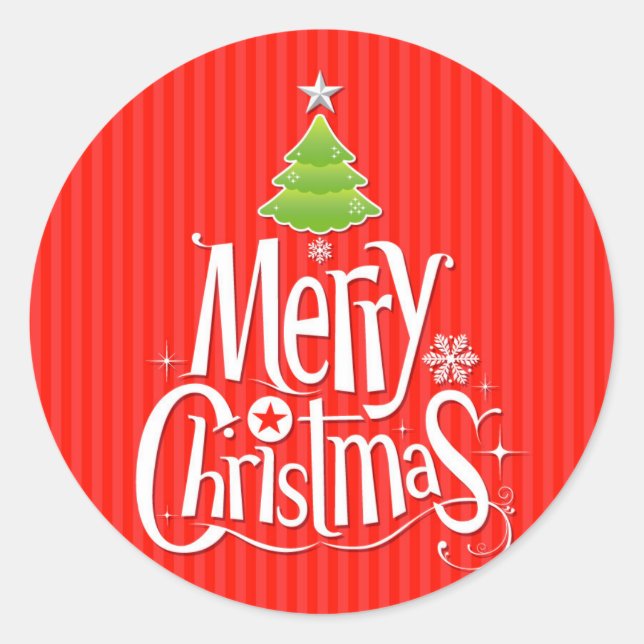 Stickers Joyeux Noël (Devant)