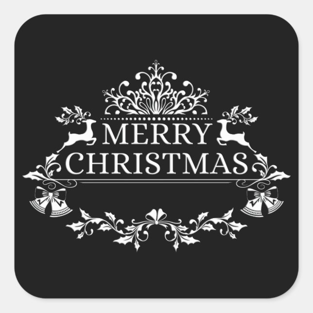 Stickers Joyeux Noël (Devant)