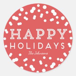 Stickers Joyeux Vacances