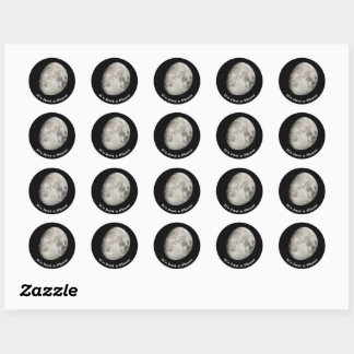 Stickers Just a Phase Moon