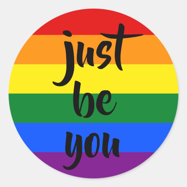 Stickers - just be you (Front)
