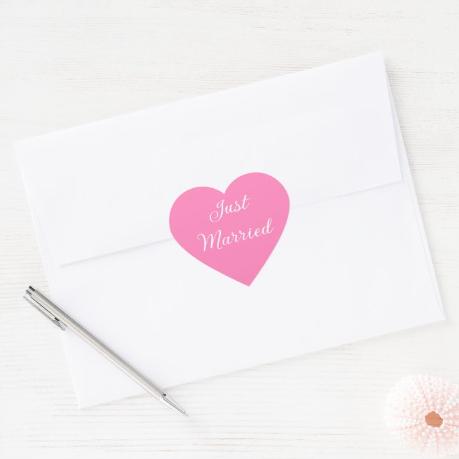 Stickers juste mariés (Enveloppe)