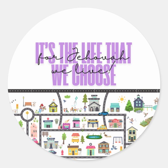 Stickers JW pour Pioneers ! (Devant)