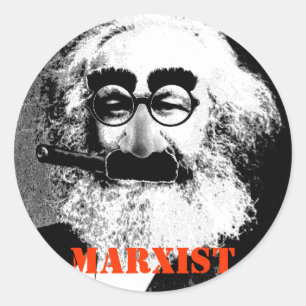Stickers Karl "MARXIST" feuille de 20