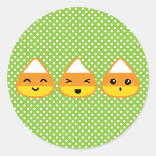 Stickers Kawaii Candy Corn