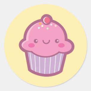 Stickers Kawaii Cupcake