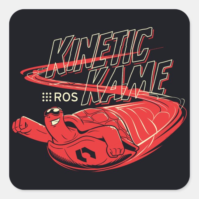 Stickers Kinetic Kame ROS (Devant)