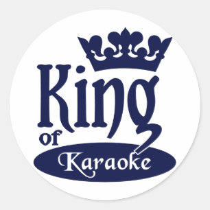 stickers King of Karaoke