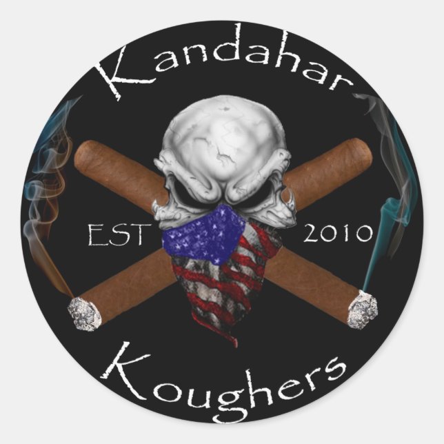 Stickers Koughers de Kandahar (Devant)