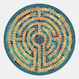 Stickers LABYRINTH II - Vert