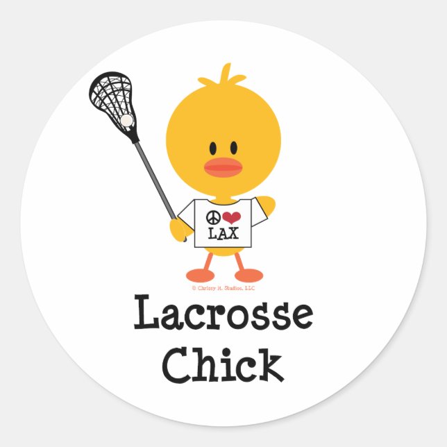Stickers Lacrosse (Devant)