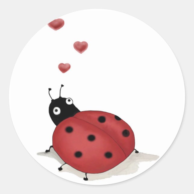 Stickers Lady Bug (Devant)