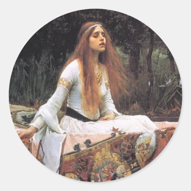 Stickers Lady of Shallot (Devant)