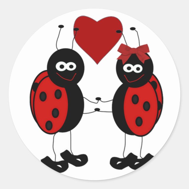 Stickers Ladybug (Devant)