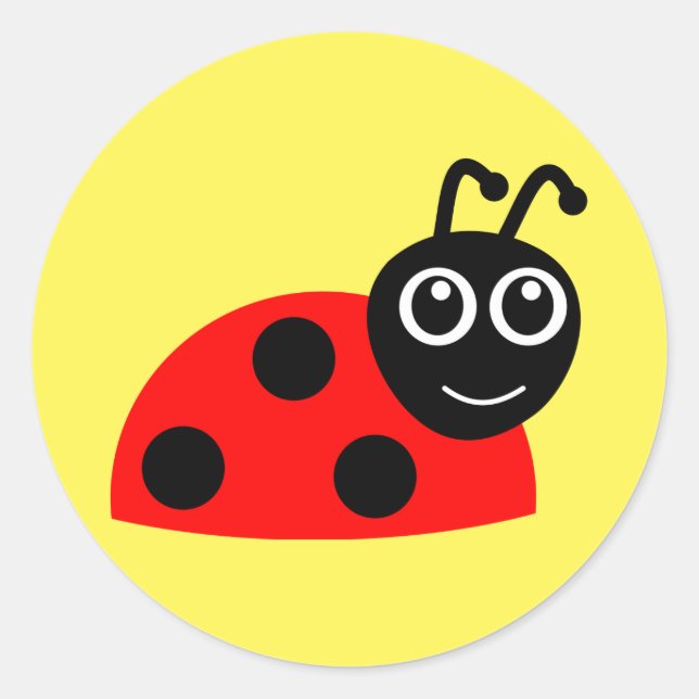 Stickers Ladybug (Devant)
