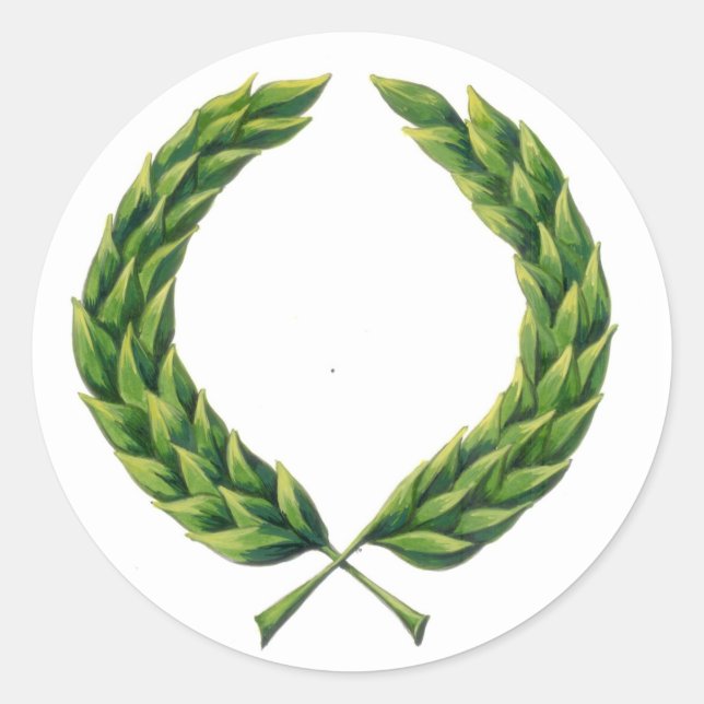 Stickers Laurel Wreath (Devant)