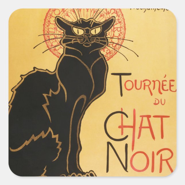 Stickers Le Conversation Noir (Devant)