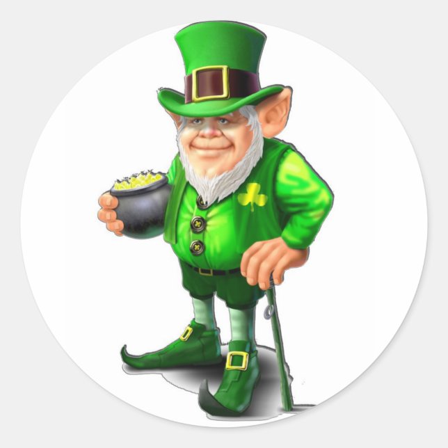 Stickers Leprechaun (Devant)