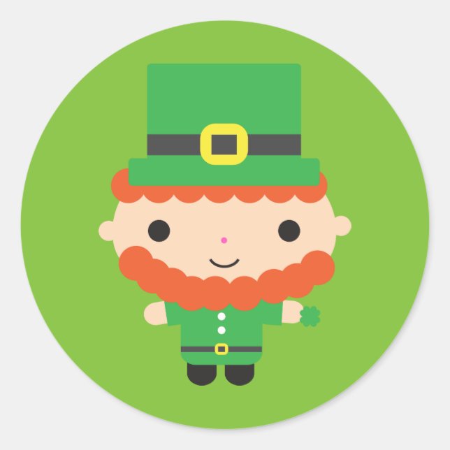 Stickers Leprechaun (Devant)