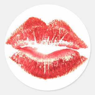 Stickers Lèvres Kiss