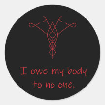 Stickers Liberté de moulage