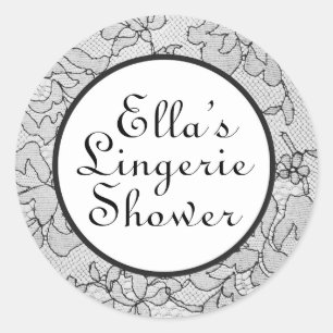 Stickers Lingerie en dentelle noire