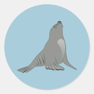 Stickers Lion de mer