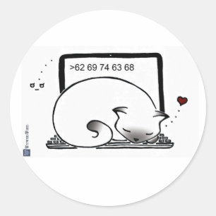 Stickers Lit pour Ordinateur Portable (Blue Point 