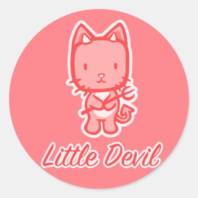 Stickers "Little Angel...Little Devil" (Devant)