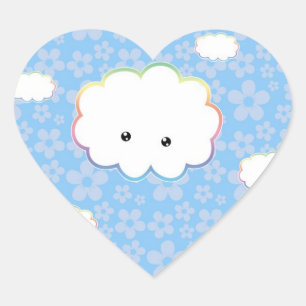 Stickers Little Cloud Kawaii Nuages