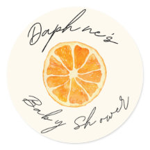 Stickers Little Cutie Baby shower Favoriser